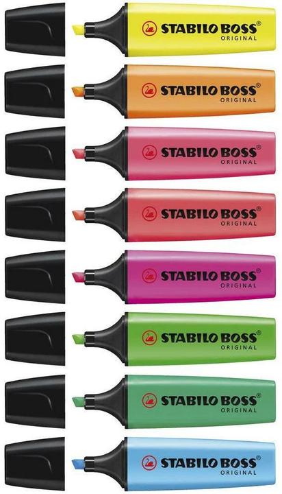 Actual product image STABILO Highlighter green, box of 10 (Green, 5 mm, 10 x)