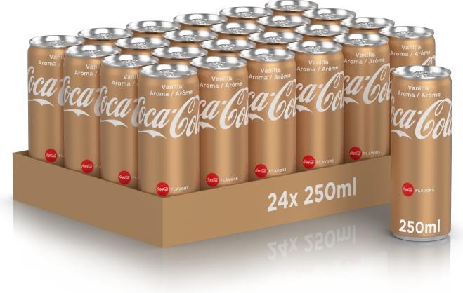 Actual product image Coca Cola Vanilla (24 x 25 cl)