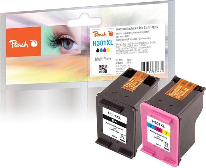 Produktbild Peach 301XL Multipack (Color, BK)