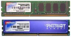Actual product image Patriot Signature (1 x 4GB, 1333 MHz, DDR3-RAM, DIMM)