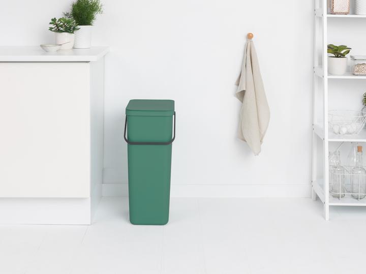 Image du produit Brabantia Seau de recyclage Sort & Go 40 l, vert (40 l)
