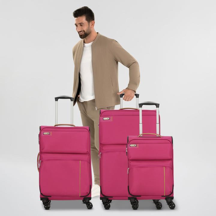 Actual product image D&N Travel Line 6704 - 3-piece suitcase set (192 l, XL (from 140l))
