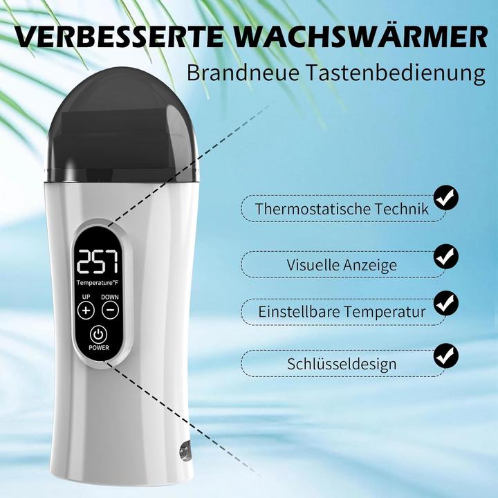 Image du produit Demine Kit d'épilation au rouleau (110 x)