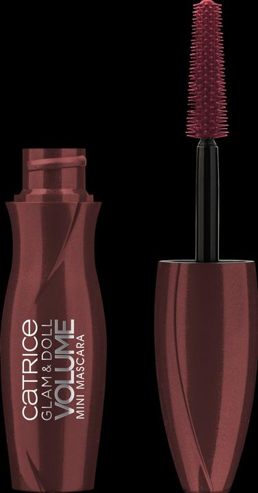 Produktbild Catrice ETERNAL RED Glam & Doll Volume Mini Mascara (C01 Burgundy)