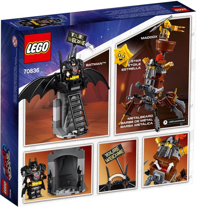 Actual product image LEGO Ready for action Batman and Iron Beard (70836)