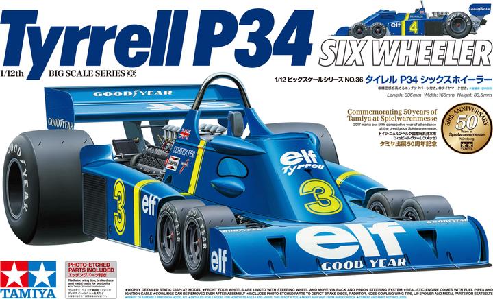 Produktbild Tamiya Tyrrell P34 Six Wheeler