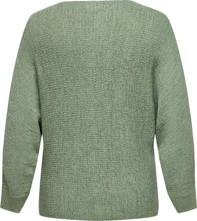 Immagine prodotto Only Maglia Fit Collo rotondo Plus Polsini a costine Pullover lavorato a maglia (M)