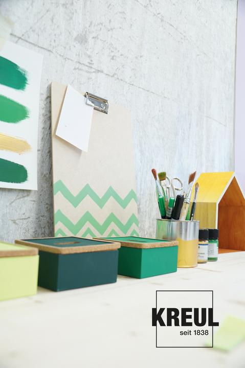 Actual product image Kreul Acrylic matt paint, 20 ml (Light green, 20 ml)