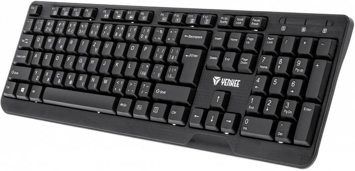 Immagine prodotto Yenkee Tastiera 1002CS con cavo Nero CZ + SK (YKB 1002CS) (DE, Cablato)