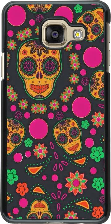 Actual product image PhoneLook Cover Halloween 22 colourful mexican skulls (Samsung Galaxy A3 (2016))