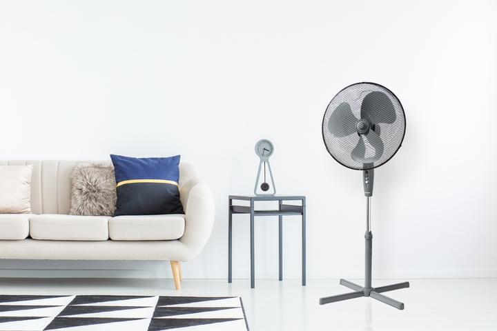 Actual product image Bestron Table fan 45cm, grey