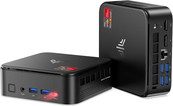 Produktbild NiPoGi Mini PC mit AMD Ryzen 5 7430U und Triple 4K Display (AMD Ryzen 5 7430U, 16.38 GB)