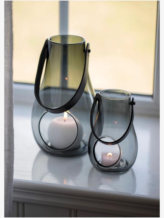 Image du produit Holmegaard Photophore Lanterne DWL Smoke gris (1 x)