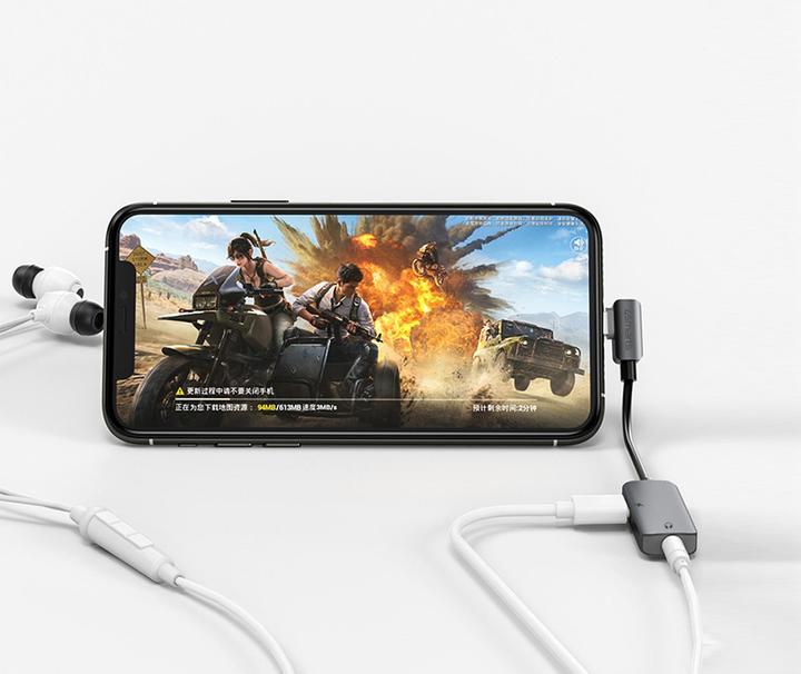 Produktbild 4smarts Audio & Charging Splitter (USB Typ C, USB Typ C, 3.5mm Klinke)
