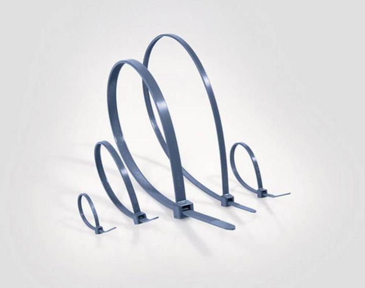 Produktbild HellermannTyton MetalContent Polyprop CableTies MCTPP50L (Metallkabelbinder, 390 mm, 100 Stk.)