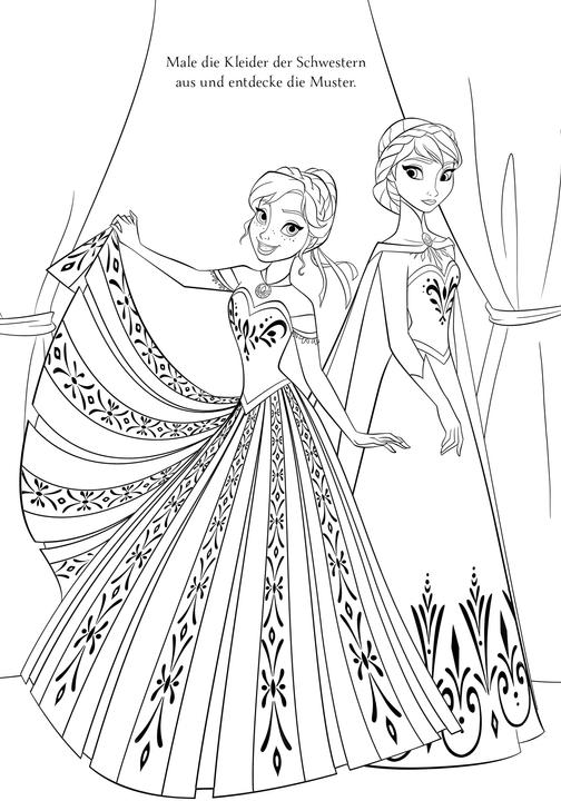 Actual product image Panini Disney The Ice Queen: Magical colouring fun: Discover hidden motifs!