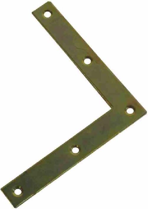 Image du produit Alberts Equerre de fixation 100 x 100 x 15 mm, galvanisé jaune, 1 pce (1 pcs)