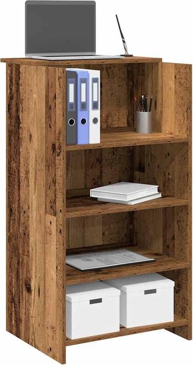 Produktbild VidaXL Empfangstheke Altholz-Optik 55x50x103,5 cm Holzwerkstoff Empfangstresen