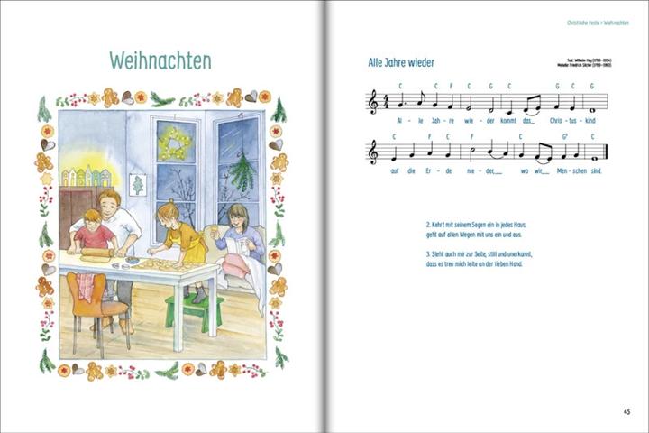 Produktbild Die 100 schönsten Kinderlieder - Mit einfachen Noten und Akkorden für Gitarre und Klavier (Deutsch, Lea Kmann Margot Kmann, 2021)