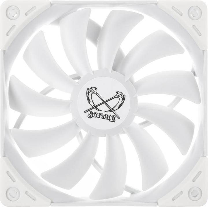 Produktbild Scythe Kaze Flex 120 White PWM Lüfter, 300-1200U/min (120 mm, 1 x)