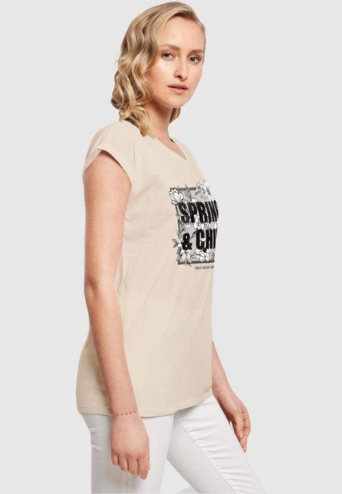 Image du produit Merchcode Tee shoulder extended Ladies Spring And Chill - 113645 (XS)