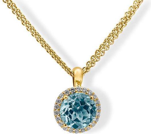 Actual product image Breuning DEPENDANT - ED.TOP.HELL/Brill. 0,33 Ct. H/si (585, - Gold)
