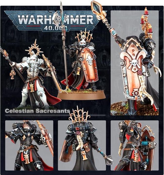 Produktbild Games Workshop Warhammer 40.000 - Adepta Sororitas Celestian Sacresants (Kunststoff)