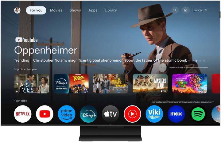 Produktbild TCL 50C7K (50", Mini-LED, 4K, 2025)