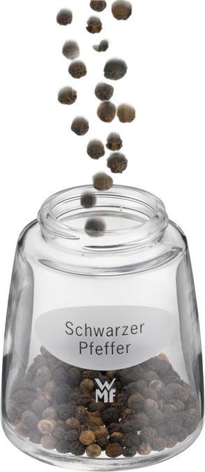 Actual product image WMF De Luxe Salt and Pepper Mill Set of 2 (Pepper, Salt)