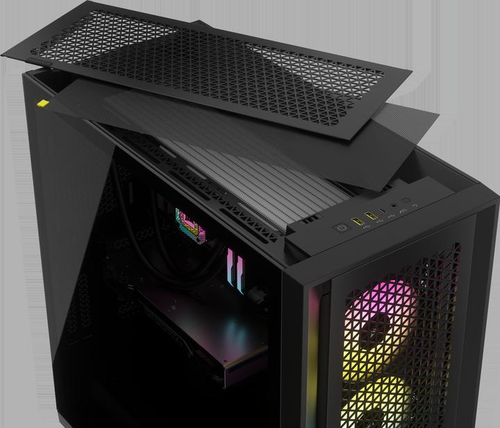 Image du produit Corsair iCUE 5000D RGB Airflow (ATX, mATX, Mini-ITX, E-ATX)