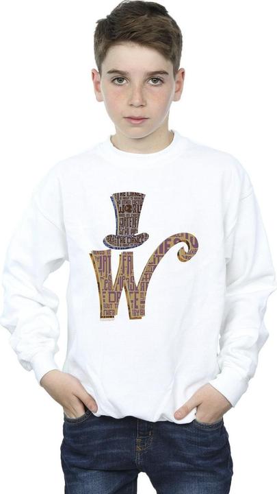 Image du produit Willy Wonka & the Chocolate Factory - Sweat W LOGO HAT - Garçon (140, 146)