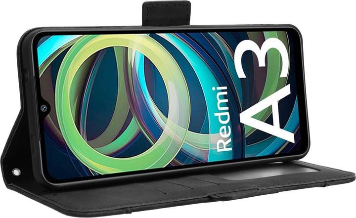 Produktbild Cover-Discount Xiaomi Redmi A3 - Etui viele Kartenfächer (Xiaomi Redmi A3)