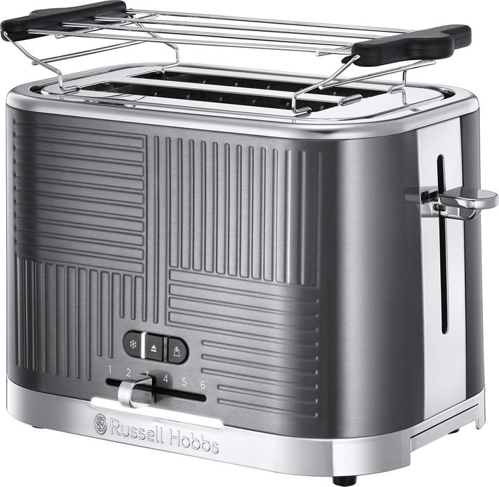 Produktbild Russell Hobbs 25250-56 Geo Steel 2Schlitz Toaster
