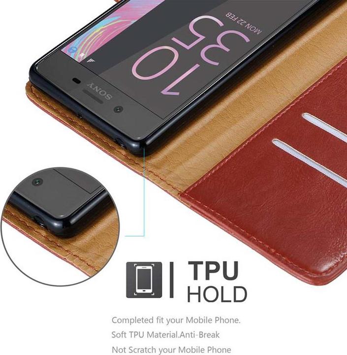 Produktbild Cadorabo Book Luxury Cover (Sony Xperia X)