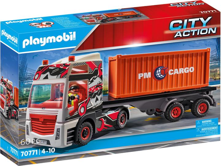 Playmobil LKW mit Anhänger (70771, Playmobil City Action)
