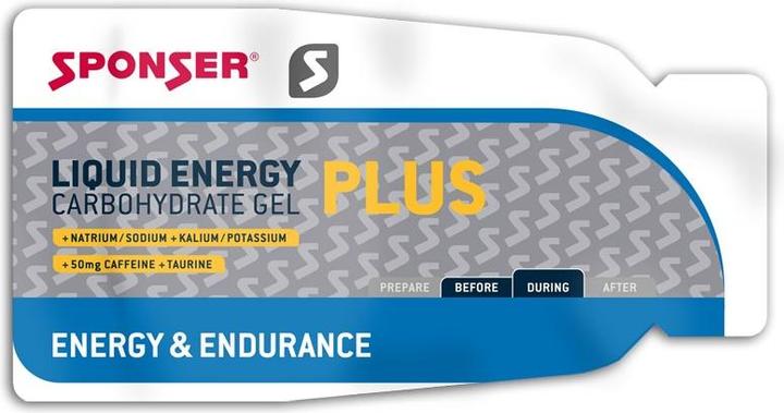 Actual product image Sponser Liquid Energy Plus (Neutral, 40 pcs., 1400 g)