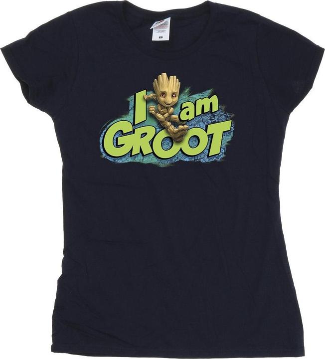 Produktbild Guardians Of The Galaxy I Am Groot Jumping TShirt (L)