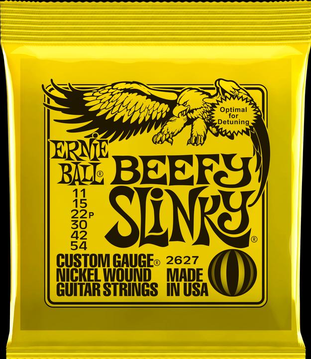 Ernie Ball Beefy Slinky (6 x, E-Gitarre, 0.05")