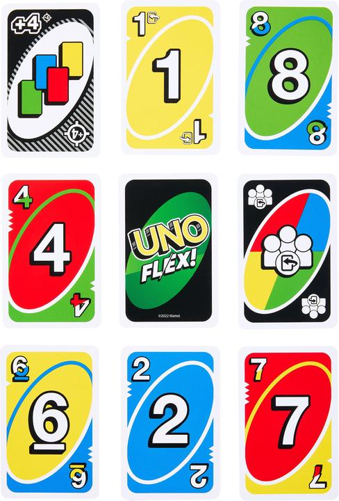 Produktbild Mattel Games Uno Flex (Englisch, Französisch, Italienisch)