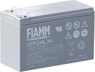 Actual product image Fiamm 10 years lead-acid battery 12v/9Ah Long service life
