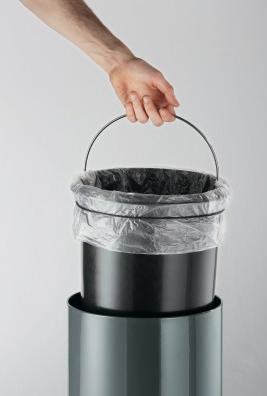 Actual product image Durable Pedal bin (30 l)