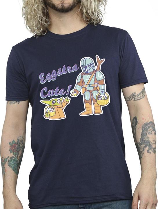 Produktbild Star Wars The Mandalorian Eggstra Cute Grogu TShirt (S)