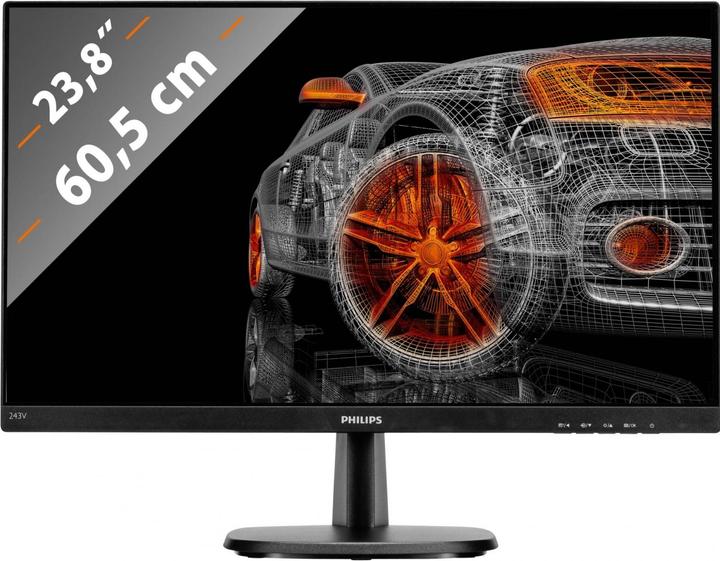 Actual product image Philips 243v7qdsb/00 (1920 x 1080 pixels, 24")