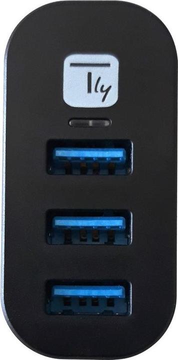 Immagine prodotto Techly Mini Hub rotante con 3 USB 3.0 (USB-C, 3 Porti)