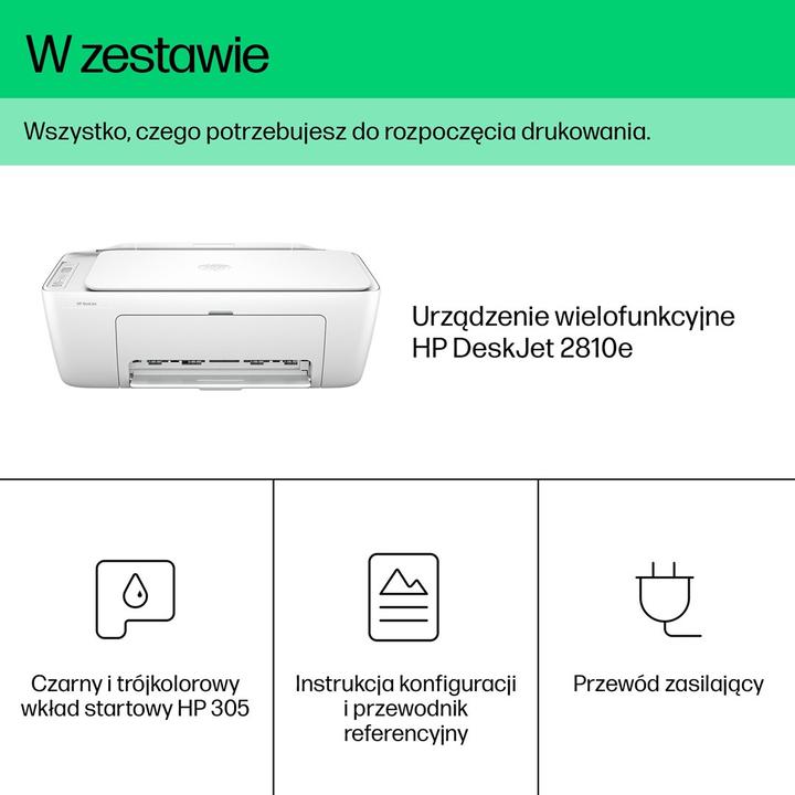 Actual product image HP DeskJet 2810e (Ink, Colour)