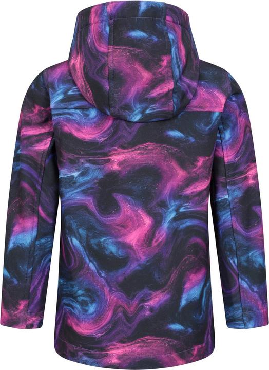 Actual product image Mountain Warehouse Childrens/Kids Exodus II Marble Effect Water Resistant Soft Shell Jacket (104)