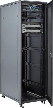 Actual product image StarTech Mount Your Server Or Networking Equipment In This 42u Server Cabinet - 42u Rack (42 RU, 19 inch rack)