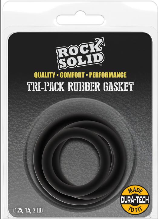 Actual product image Doc Johnson Tri-Pack Rubber Gasket (5.10 cm)