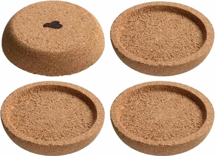 Produktbild Leonardo Glasuntersetzer Gocce 4 Stück, Braun, Anwendungsbereich (1 x, Glasuntersetzer)