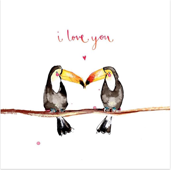 Image du produit Cart Carte de félicitations "Je t'aime (1 pcs)